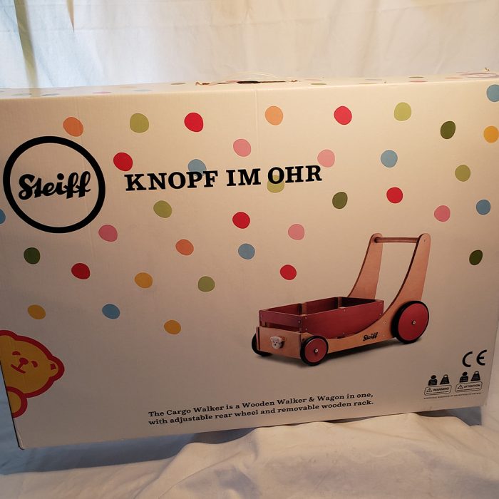 Lauflernhilfe & Spielzeugkiste in einem