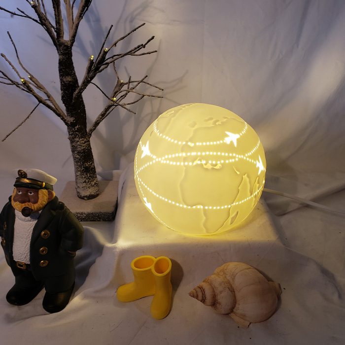 MeerZeit & Eisen-Gustav – „Weltenbummler“-Lampe