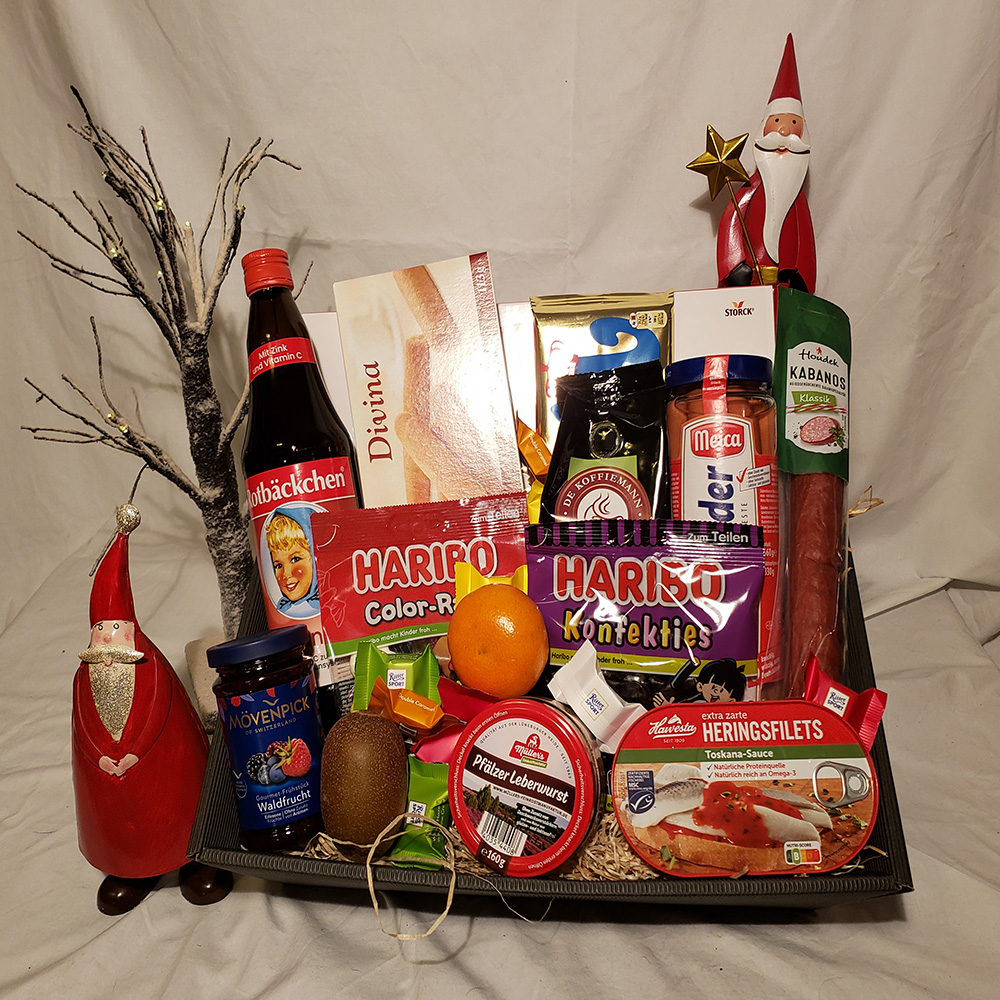Präsentkorb von Edeka Wyk