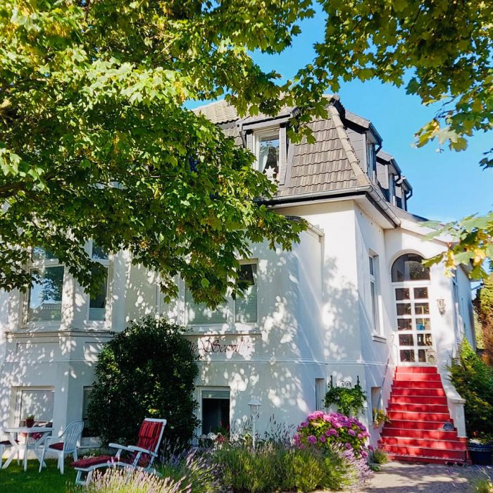 Übernachten in einer Jugendstilvilla auf Borkum (für 1–2 Personen)